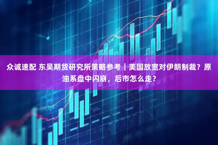 众诚速配 东吴期货研究所策略参考｜美国放宽对伊朗制裁？原油系盘中闪崩，后市怎么走？
